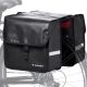 7. Wozinsky Double Bicycle Pannier Bag for Rack, 28 L, Black (WBB34BK)
