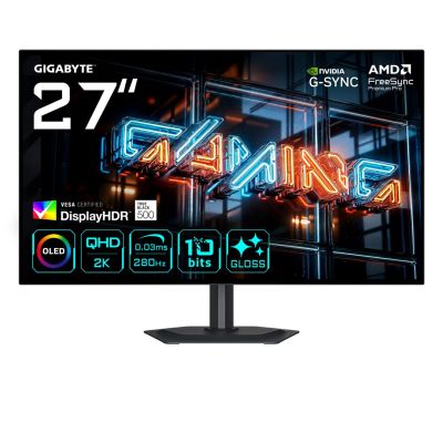 13. GIGABYTE WOLED MONITOR 27" MO27Q28GR QHD 280Hz
