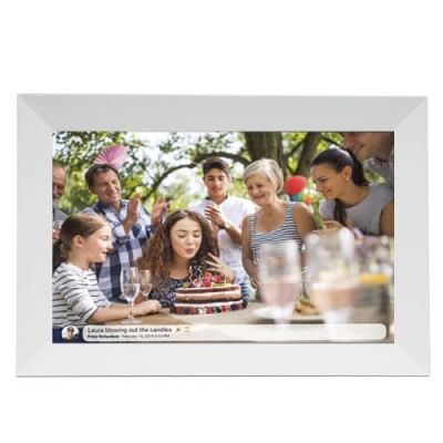 9. Denver photo frame with FRAMEO 10.1" 16GB white