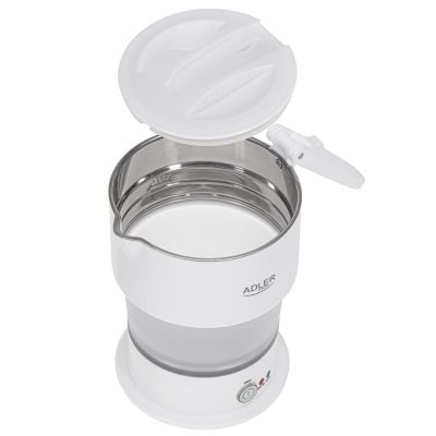 12. Silicone kettle ADLER AD 1377w white