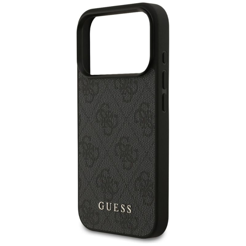 6. Guess 4G Classic Case for iPhone 17 Pro - Black