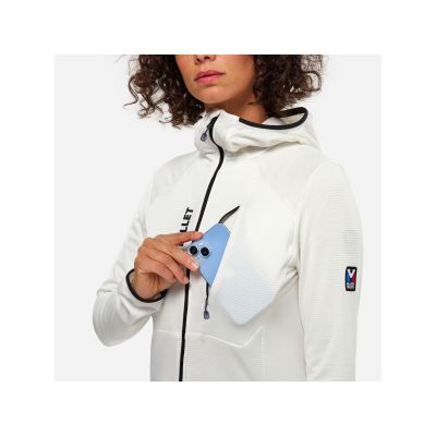 5. MILLET Trilogy Icon Lightgrid HW Women's Sweatshirt Beige