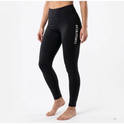 Women's long black COMBATWEAR leggings | DBX Bushido