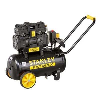 Stanley Oil-free compressor 24L/1.5HP/8BR 160l/min. Silenced FATMAX
