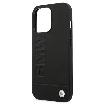 6. BMW Signature Logo Imprint Case for iPhone 13 Pro Max - Black