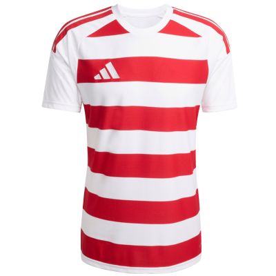 2. adidas Men's Hooped 26 Jersey White-Red KF3388