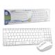Esperanza EK122W keyboard + mouse set (USB 2.0; white; laser)