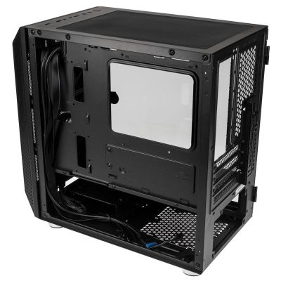 7. Kolink CITADEL MESH Micro Tower Computer Case, Black