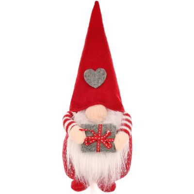2. SANTA CLAUS THE GNOBE WITH A GIFT 30CM