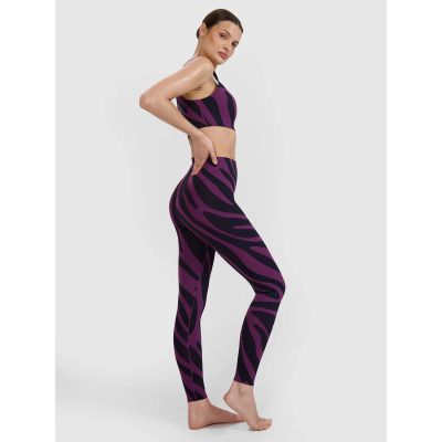 3. Women's quick-drying yoga and pilates leggings 4F 4FWSS25TFTIF325-50A