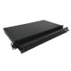 Alantec Fiber optic distribution box 24xSC duplex / 24xLC quad 19" 1U with front panel and mounting accessories (glands, cable ties), extendable (FOP-1U-24SCD-C)