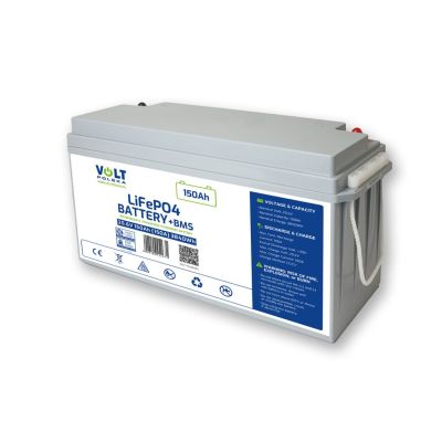 VOLT 6AKLI24150 LiFePO4 battery 25.6V 150 Ah (150A) + BMS