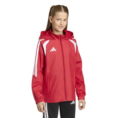 4. adidas Tiro 26 League Windbreaker red kids' jacket JY9724