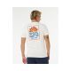 2. RIP CURL Pacific Rinse Sunrise Tee Men's White