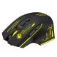 3. Wozinsky WMGB-1181 Wireless Optical Gaming Mouse 3200 DPI with Built-in Battery and Backlight - Black and Yellow