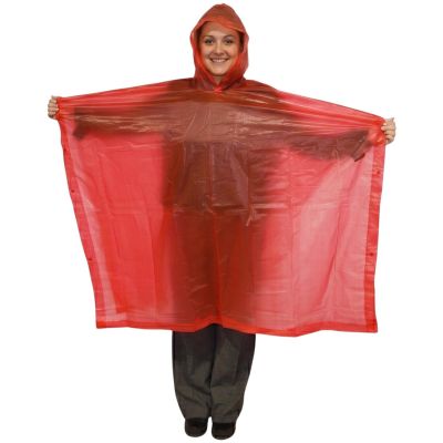 2. REDCLIFFS RAINCOAT PONCHO - RED