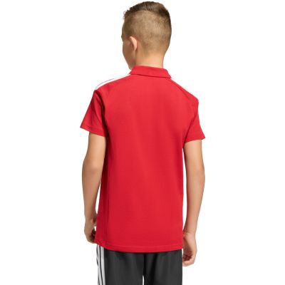 5. adidas Tiro 26 League Polo T-shirt for kids red KF3408