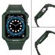 4. Protect Strap Band for Apple Watch 38/40/41mm Armored Case Strap - Green