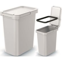 GARBAGE BINS 12 L SYSTEMA SORTIBOX GREY