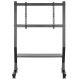4. TECHLY MOBILE TV STAND 45-90"KG UP TO 60KG ADJUSTABLE AV SHELF