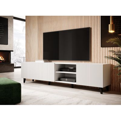 5. TV cabinet PAFOS 200x40x52 white matt