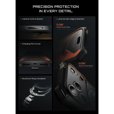 11. Supcase UB Grip Mag MagSafe Case for iPhone 18 Pro Max / 17 Pro Max - Black