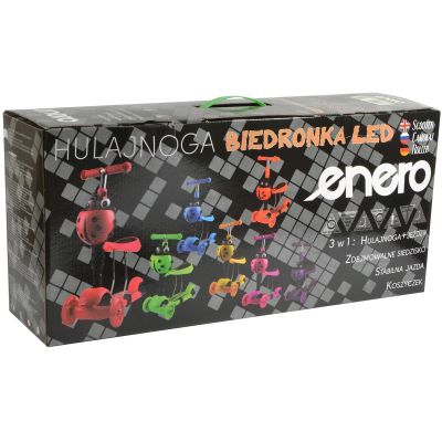 18. BALANCE SCOOTER 3IN1 ENERO BIEDRONKA BLUE