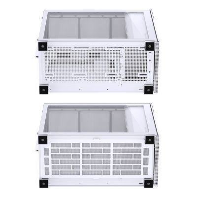 9. Jonsbo D41 screen computer case, white