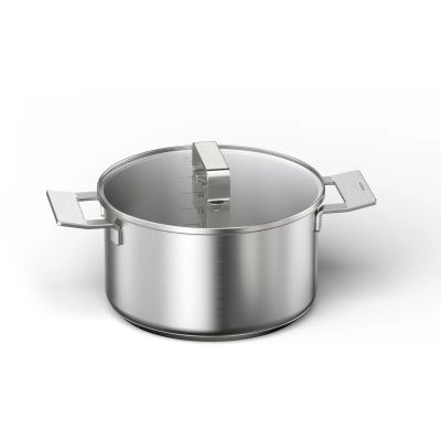 9. BOSCH HEZ9SE040 pot set - 3 pots with lid + frying pan