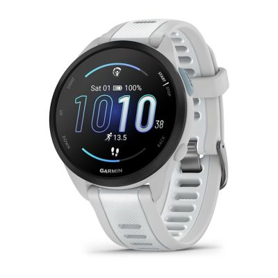 Garmin Forerunner 165 Music AMOLED 43mm Mist Grey Whitestone Sports Watch
