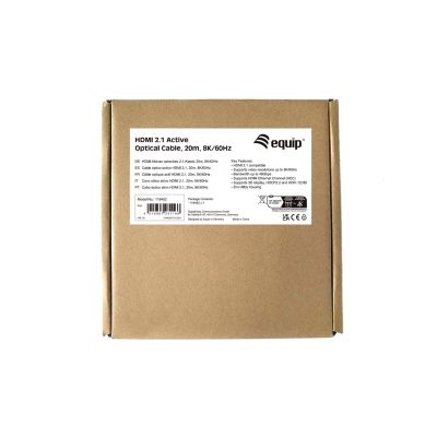 5. Equip HDMI 2.1 Active Optical cable