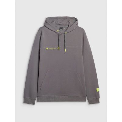 7. Men's sweatshirt with hood, open, 4F 4FRAW25TSWSM2458-23S