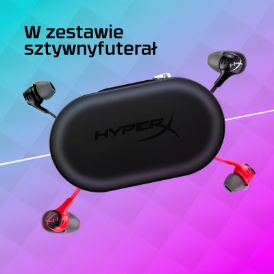 63. HyperX Cloud Earbuds II RED