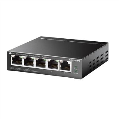 3. TP-Link TL-SG105MPE L2 Gigabit Ethernet (10/100/1000) Network Links PoE Support Black