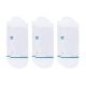Stance Athletic Tab 3 Pack Running Socks - White