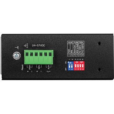 3. TRENDnet Switch 10-port industrial Gbit PoE+ L2 metal IP30