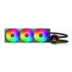 6. Montech LightFlow ARGB 360 Processor All-in-One Liquid Cooler 12 cm Black 1 pc.