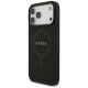 2. Guess Saffiano Classic Logo MagSafe Case for iPhone 17 Pro Max / 18 Pro Max - Black