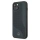 2. Mercedes Leather Perforated Area Case for iPhone 13 mini - Navy Blue