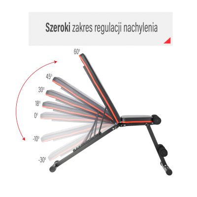3. HMS LS1203 Barbell Bench