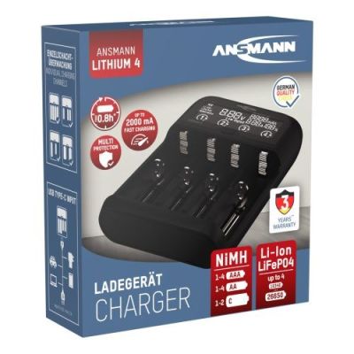 7. ANS 1001-0122 LCD Desktop Charger for Li-Ion NiMH and LiFePO4