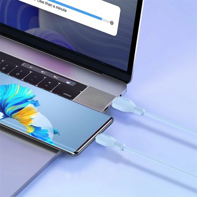 8. Baseus Pudding 100W USB-A - USB-C Cable 2m - Blue