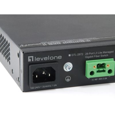 3. LevelOne KILBY GB/L3 28-Port 19" 10 Gb/s Managed Switch
