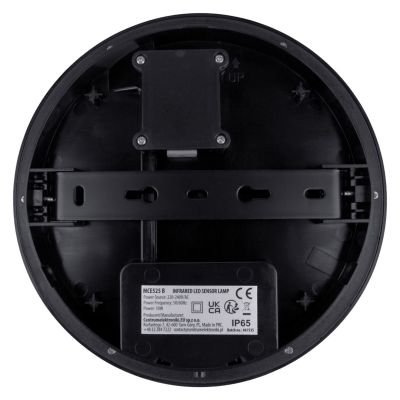 4. MACLEAN LED LAMP WITH MOTION SENSOR, PIR SENSOR, BLACK, 10W, IP65, 1000LM, NEUTRAL COLOR MCE525 B