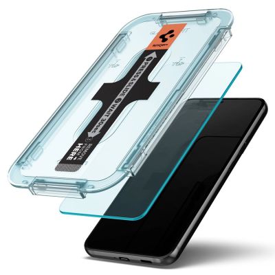 2. Spigen Glas.tR EZ Fit Tempered Glass for Samsung Galaxy S22 - 2 pcs.