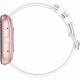 7. GRAVITY GT18-2 Women's Smartwatch Pink Silicone Strap + White Strap