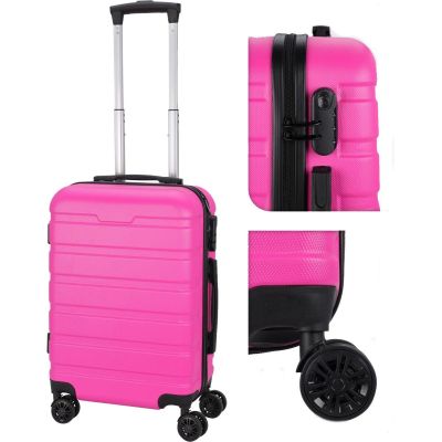 12. 32L PROWORLD FUCHSIA CABIN SUITCASE