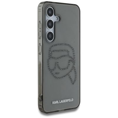 4. Case Karl Lagerfeld Rhinestones Karl Head Logo Samsung Galaxy S25 black