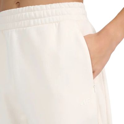 3. Women's Trousers 4F CAS F1745 Off-White 4FWAW26TTROF1745 11S