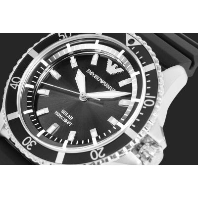4. Emporio Armani World Explorer Solar AR11788 Men's Watch + BOX
